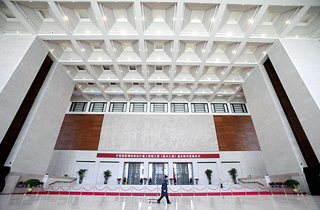 אולם הכניסה הענק של המוזיאון