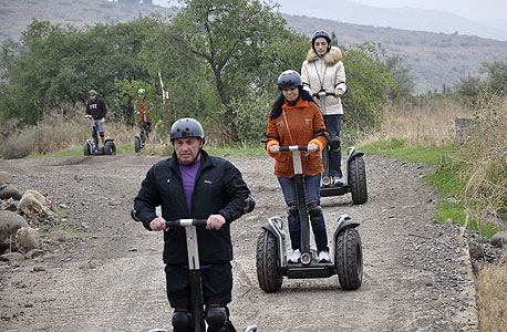 רמת הגולן. מחיר: 190 שקל לשעה וחצי