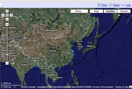 סין מאיימת על גוגל: התאימו את המפות לדרישותינו - או שתיענשו