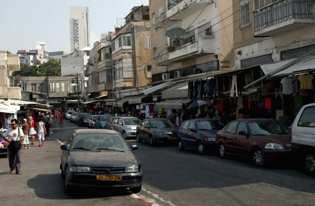 מתחם שוק בצלאל בתל אביב כיום