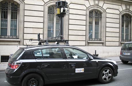 רכב הצילום של Street View