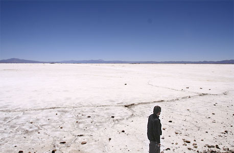 מישורי המלח בסלטה, צפון ארגנטינה. כמו בני האינקה
