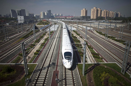 הרכבת המהירה בסין, צילום: איי  פי