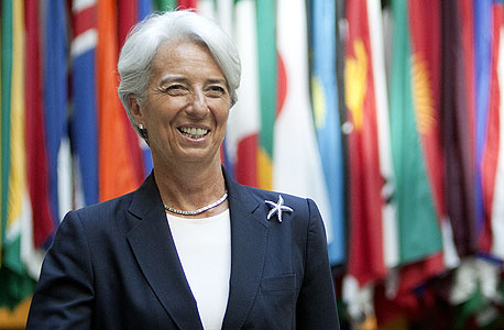 כריסטין לגארד יו"ר קרן המטבע העולמית הבינלאומית, צילום: בלומברג