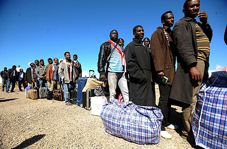 מהגרים מלוב לטוניס, מרץ השנה