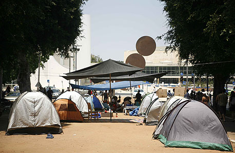 מחאת אוהלים, צילום: תומי הרפז