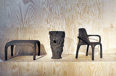 כסאות של מקס לאמב. סגנון עיצובי מחוספס-גס