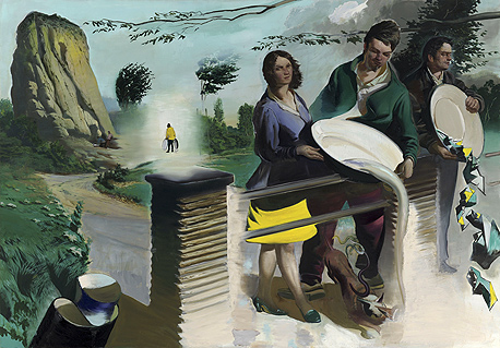 יצירה של Neo Rauch, Frieder Burda, באדן באדן יצירה של Neo Rauch, Frieder Burda, באדן באדן