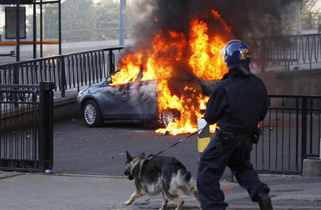 המהומות בבריטניה, צילום: רויטרס