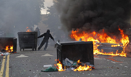 המהומות בבריטניה, צילום: אי פי אי