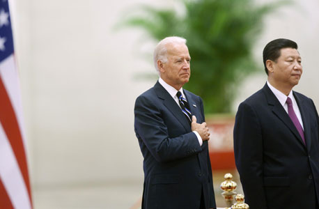 ביידן עם נשיא סין שי, צילום: בלומברג