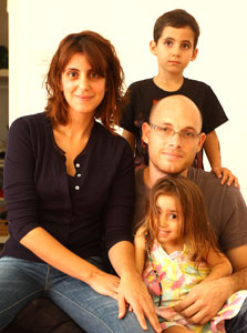 משפחת סגמן-רוזנצווייג, תל אביב, צילום: אריאל בשור