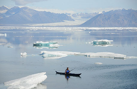 מוסף הקוטב הצפוני קוטב צפוני קרח קרחון, צילום: Pete Ewins/WWF