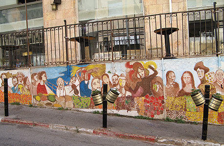 "מונה ליזה", שאגאל ו"הצעקה" נפגשים על קיר