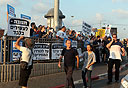 ההפגנה נגד תנובה, צילום: אוראל כהן