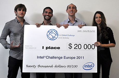 הטכניון זכה במקום הראשון באירופה בתחרות היזמות ״אינטל צ׳אלנג׳&quot;