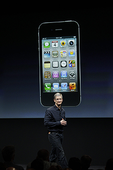 השקת האייפון 4S, צילום: איי פי
