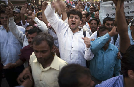 הפגנות בהודו הפגנות בהודו