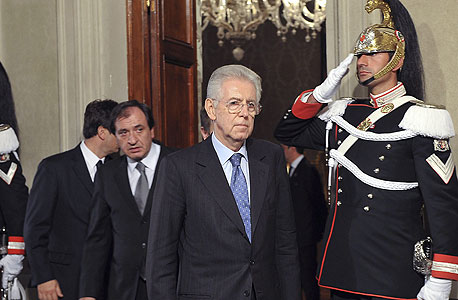 מריו מונטי, ראש ממשלת איטליה החדש, צילום: רויטרס
