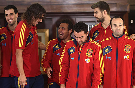 נבחרת ספרד חתמה על הסכם חסות עם טלפוניקה