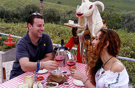 גבינות ויין בכפר קיש, צילום: איתם ברגר
