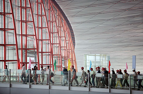 הטרמינל של האדריכל נורמן פוסטר בבייג'ינג
