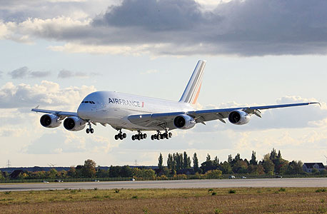 טיסת אייר פראנס איירבוס A380 