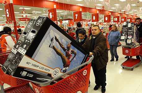 ארה"ב. קדחת קניות בבלק פריידיי, צילום: אי פי אי 