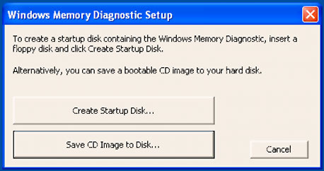  Windows Memory Diagnostic