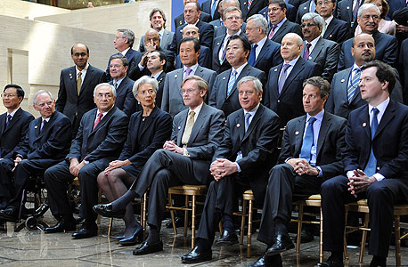 מפגש שרי האוצר ונגידי הבנקים של ה G20, צילום: MCT
