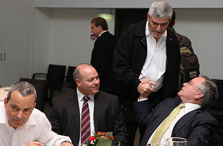  (מימין) יאיר המבורגר, דב קוטלר, מישל סיבוני ושמעון אלקבץ, צילום: עמית שעל 