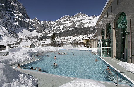 ספא לינדר, אלפנתרם, לויקרבאד, שוויץ. מחיר: 28 פרנק שוויצרי ליום