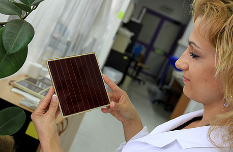 פאנל סולארי של 3Gsolar Photovoltaics, צילום: אריאל חן 