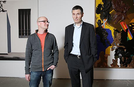 (מימין) שטאוס ובורובסקי. "זה מטופש לחשוב שאתה יכל לעשות משהו שמעולם לא ראו, אבל יש חשיבות לרעיון הזה" (מימין) שטאוס ובורובסקי. "זה מטופש לחשוב שאתה יכל לעשות משהו שמעולם לא ראו, אבל יש חשיבות לרעיון הזה"