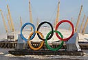 הסמל האולימפי בלונדון, צילום: אם סי טי