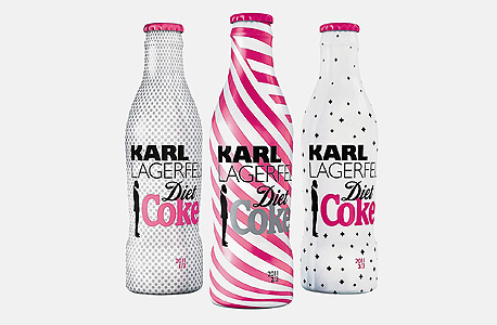 בקבוקים בעיצובו של לגרפלד, שהוחלף על ידי גוטייה בקבוקים בעיצובו של לגרפלד, שהוחלף על ידי גוטייה