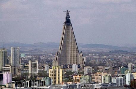 בית המלון הגבוה בעולם יוקם בצפון קוריאה
