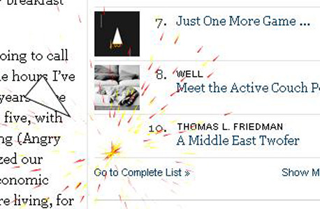 לא אוהבים את הטור של תומס פרידמן? יש פתרון!, צילום מסך: nytimes.com