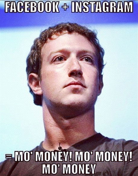 צוקרברג פוגש את אינסטגרם