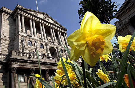 בנק אוף אינגלנד, הבנק המרכזי של בריטניה בלונדון, צילום: בלומברג