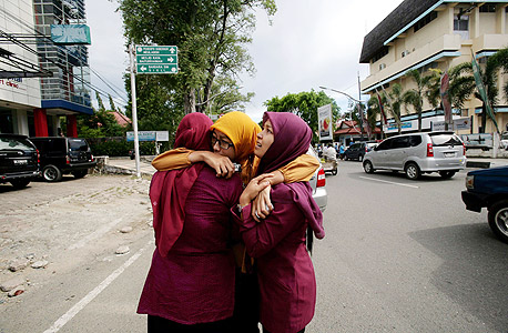 פחד באינדונזיה, צילום: איי אף פי