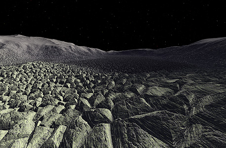 פני הקרקע של אסטרואיד, צילום: shutterstock