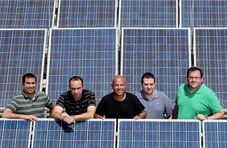 SolarEdge's founding team. Photo: Amit Sha'al