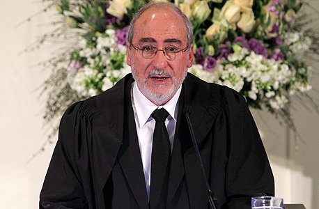 נשיא בית המשפט העליון אשר גרוניס, צילום: אלכס קולומויסקי 