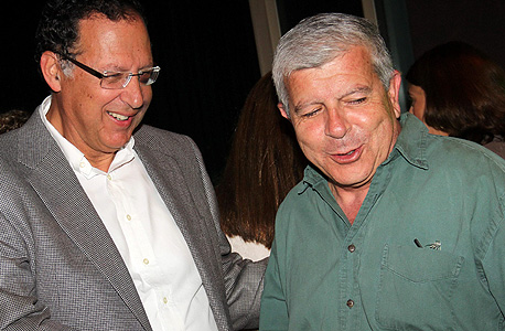 קצת פחות תוסס. מימין: יהודה לוי וז'ק בר