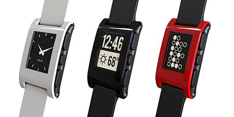 הדור הראשון של שעון הפבל, צילום מסך: kickstarter.com