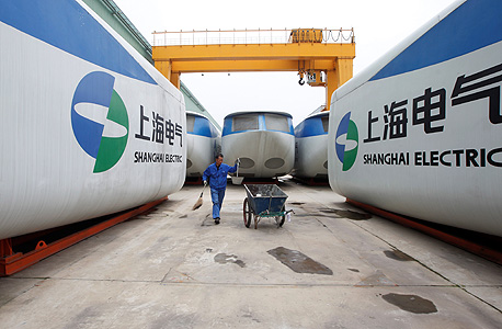 מפעל של שנגחאי אלקטריק בסין. "נוכחות בסין היא חובה", צילום: רויטרס