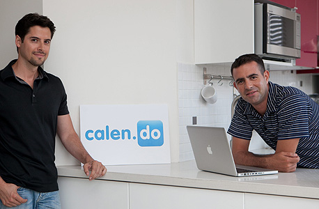 מייסדי קלנדו. מימין: ערן בק ודב פרנק מייסדי קלנדו. מימין: ערן בק ודב פרנק