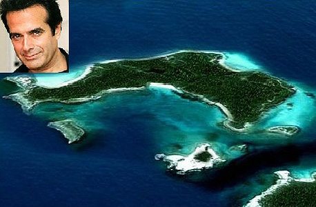 אי פרטי של דיוויד קופרפילד ב-Musha Cay Islands