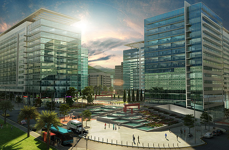 הדמיית מרכז עזריאלי בחולון הדמיית מרכז עזריאלי בחולון